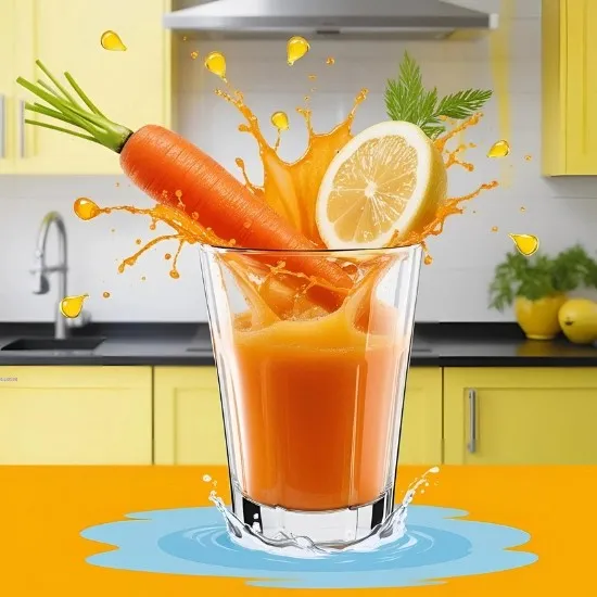 Jus pressé carotte-citron