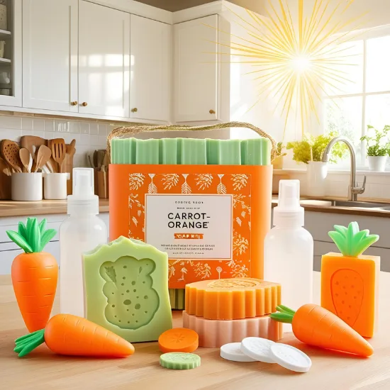 Kit DIY savon carotte-orange