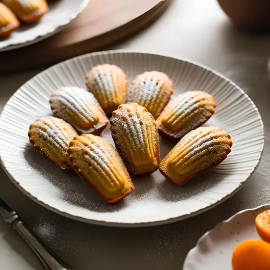 Madeleines carotte-orange
