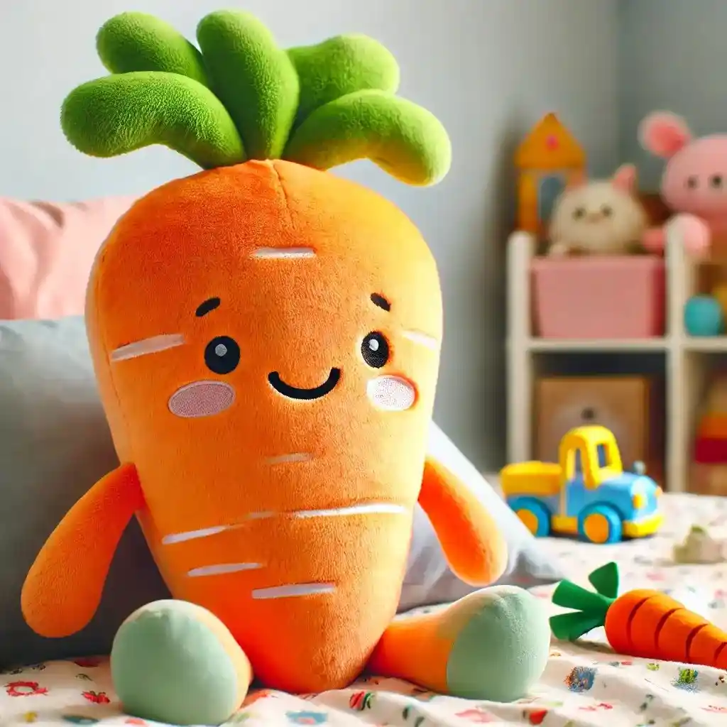 Peluche carotte géante